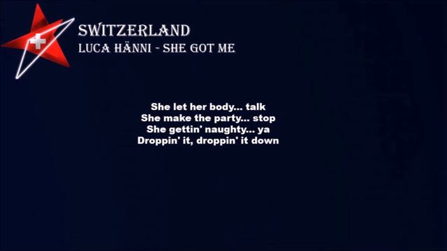 Luca Hänni - She got me (Karaoke) Switzerland - Eurovision 2019 смотреть онлайн