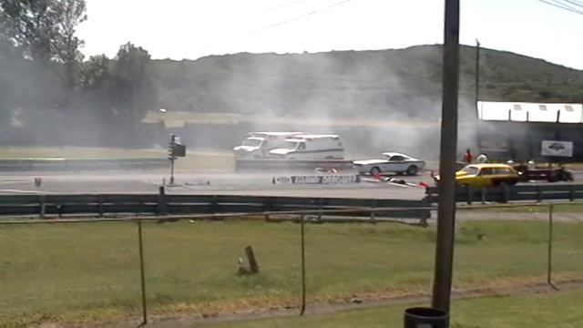 Big Block Chevy Vega Wagon 8.86 at 153mph смотреть онлайн