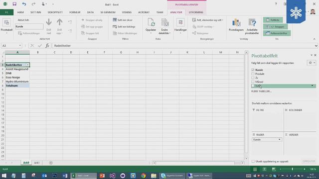 Appex TV - Hvordan se data i Excel fra ulike vinkler med pivottabell смотреть онлайн