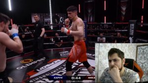 реакция на бой ИБРАГИМ НИКАРХО vs ХАРУН БОЗИЕВ
