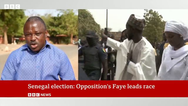 Senegal’s Opposition Leader Leads Race For Presidency | BBC News