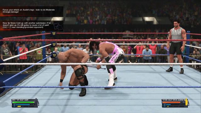 WWE 2K24 Showcase: 40 Years Of Wrestlemania: Bret Hart Vs Stone Cold WrestleMania 13 Ep 8