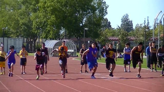 Alexander Lin (Lane 7) - Track 50m - 5th place - Art David Athletic League Finals - May 21, 2013 смотреть онлайн