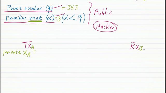 Network Security Lecture / Diffie Hellman Key Exchange