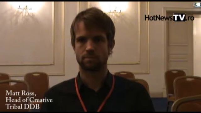 Interviu cu Matt Ross, Head of Creativa Tribal DDB II/2 смотреть онлайн