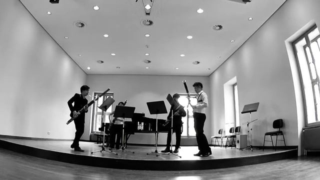 Michel Corrette-Concerto Le Phenix C.L.A.P Fagott Quartet смотреть онлайн