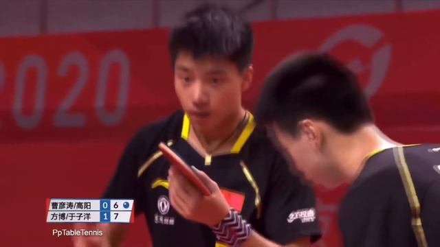 Fang Bo / Yu Zi Yang vs Gao Yang / Cao Yan Shou | Chinese Simulation for Tokyo 2021 | Table Tennis смотреть онлайн