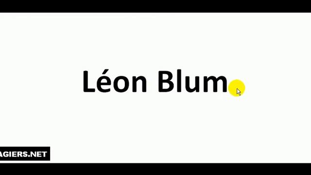 Come si pronuncia # Léon Blum смотреть онлайн