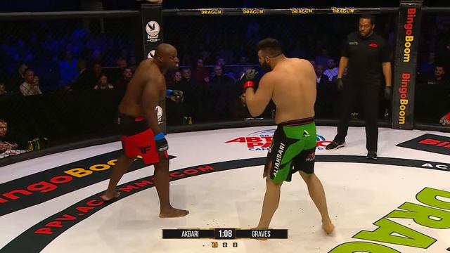 Шелтон Грейвз vs. Амир Алиакбари | Shelton Graves vs. Amir Aliakbari | ACA 93 смотреть онлайн
