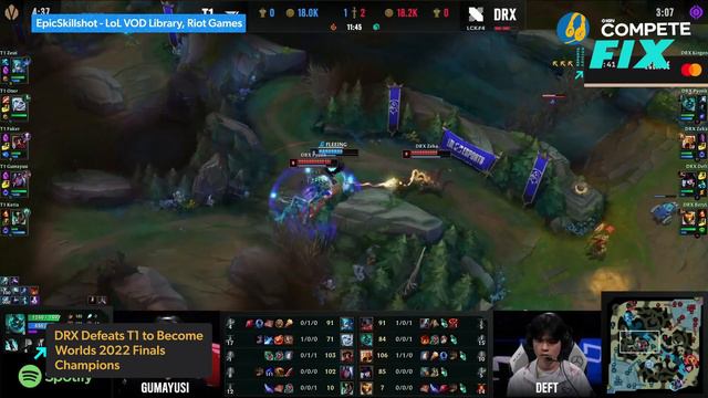 League of Legends World Championship 2022 Results - IGN Compete Fix смотреть онлайн