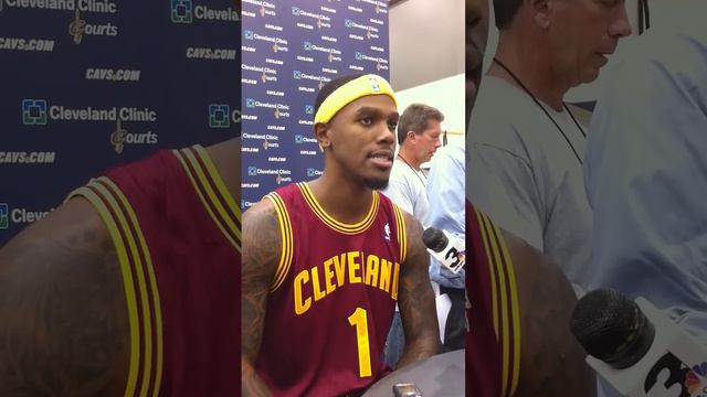 Media day interview with Cavaliers guard Daniel Gibson смотреть онлайн