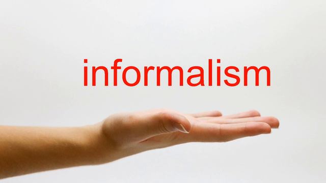 How to Pronounce informalism - American English смотреть онлайн
