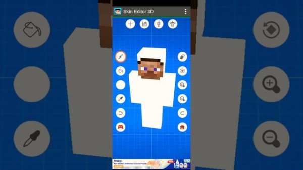 How to make entity 303 skin in minecraft easy and simple