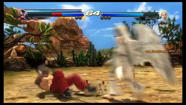 Tekken Tag Tournament 2 WE: Tetsu vs. skeem - Game 1 смотреть онлайн