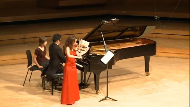 Sadie Fields  Brahms Violin Sonata No. 2 Andante Tranquilo And Allegretto Tranquillo Quasi Andante)