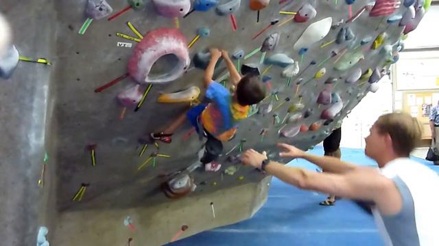 The Next Chris Sharma? 5 Year Old Rock Climber