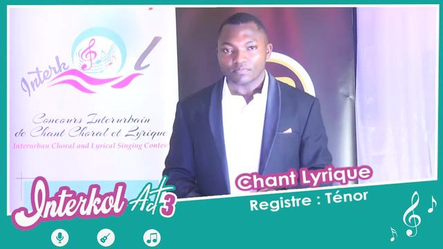 Paulin SIETAMBIE - INTERKOL 1er TOUR (Verdi, La Donna è Mobile)