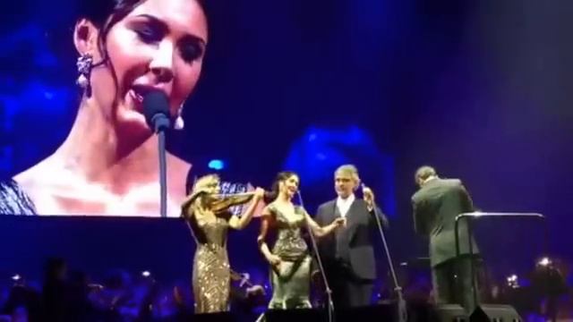 Andrea Bocelli & Aida Garifullina - Time To Say Goodbye смотреть онлайн