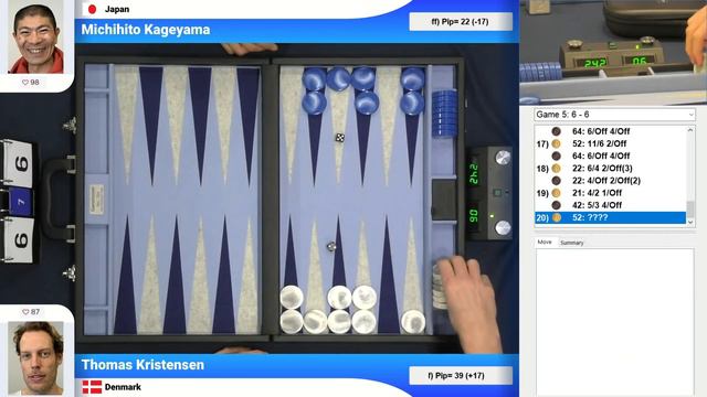UBC 2020 Semi-final: Thomas Kristensen Vs. Michihito Kageyama