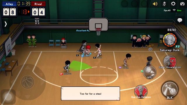 Slam Dunk Mobile Gameplay Hanamichi
