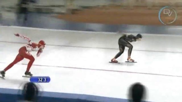 Yekaterina Malysheva & Miho Takagi 500m, 2nd Round, Obihiro 2010