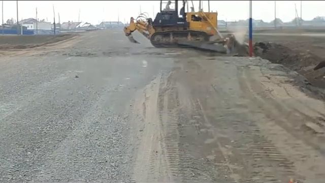 Строится дорога Октемцы - Техтюр. Август 2020 г. смотреть онлайн