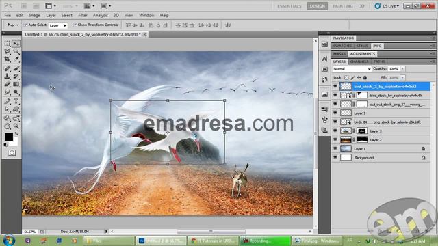 Designing Artwork in Photoshop Urdu Tutorial by Emadresa смотреть онлайн