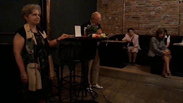 Творческа вечер на Анжела Димчева, в Литературния клуб на Столична б-ка - 17.06.2019