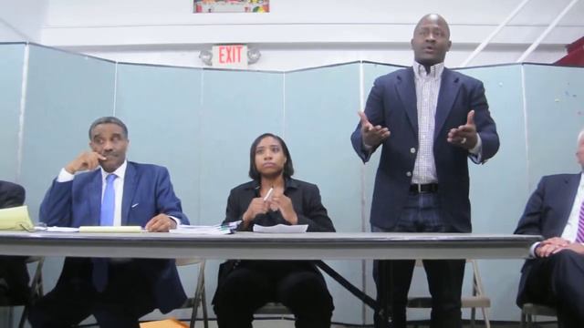 Travis Simms Speaks At District B Meeting Oct. 13 2016