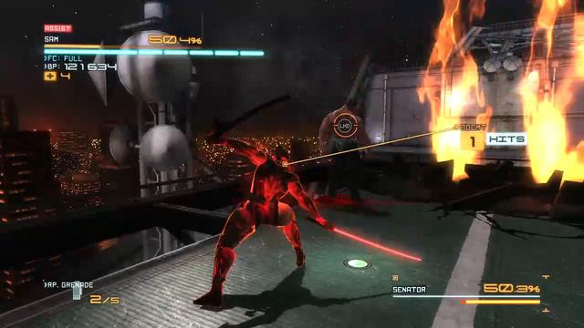 Jetstream Sam Armstrong Boss Fight (no Cutscenes)