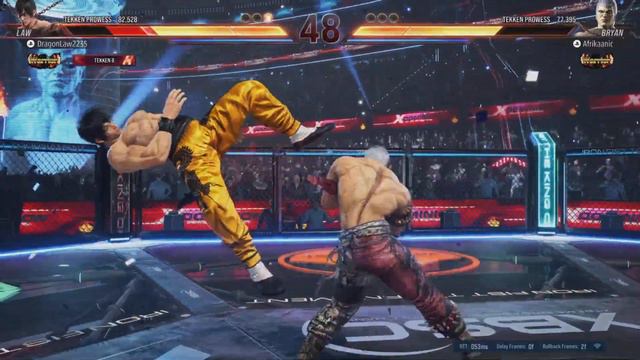 Tekken 8 CBT Law Gameplay 13 смотреть онлайн