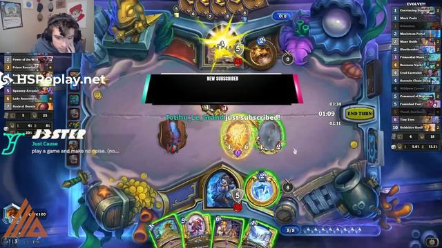 *New* Death Knight Evolve Shaman is CRAZY - New DK Evolve Shaman - Hearthstone смотреть онлайн