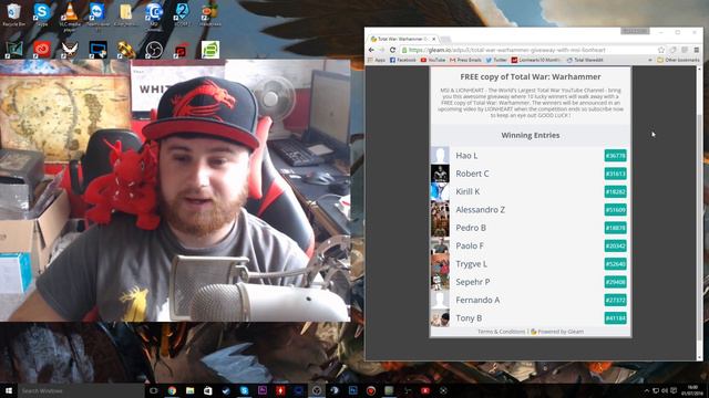 WINNERS ANNOUNCED! Total War: Warhammer - Game Code Giveaway w/ MSI смотреть онлайн
