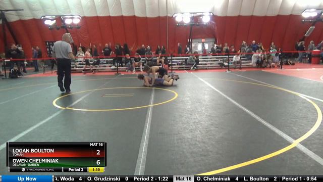 16U 132 Owen Chelminiak Delavan-Darien Vs Logan Boulton Tomah смотреть онлайн