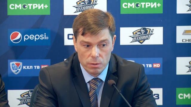 Послематчевая пресс конференция Атлант-Йокерит 8 октября 2014 года смотреть онлайн