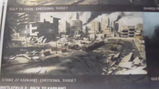 Prezentacja grafik koncepcyjnych Battlefield 3 z pierwszego Pakietu zawartości dodatkowej смотреть онлайн