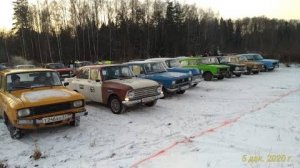 Гонки на Москвичах "Шишкин Лес 2020"