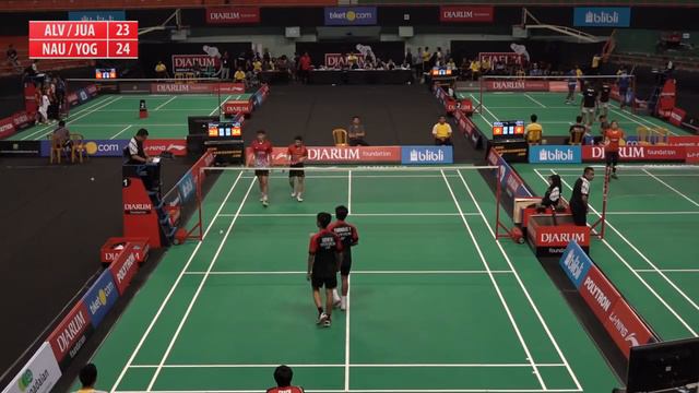 Naufal Ligo Saufik/Yoggi Pamungkas (Djarum Kudus) VS Alvin Honik/M. Juan Elgiffani (Victory Bogor) смотреть онлайн