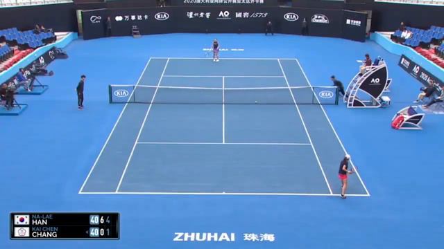 SF AO Wildcard Competition Han Na-Lae d Kai Chen Chang 6-0 6-4 смотреть онлайн