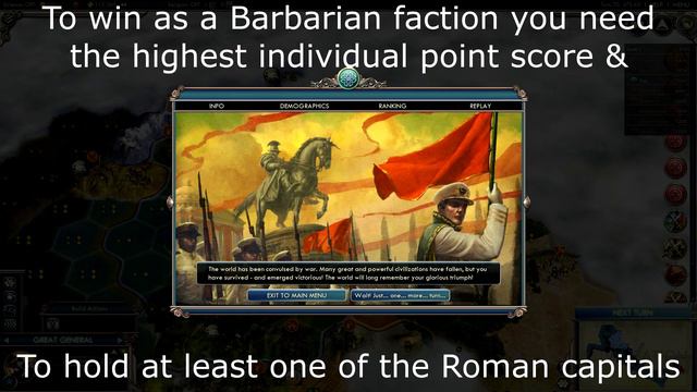Civilization 5 - Fall Of Rome Scenario voiced intro without background noise смотреть онлайн
