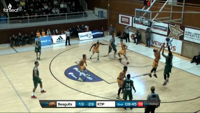 Ottelukooste Helsinki Seagulls - KTP-Basket 23.01.2016 смотреть онлайн