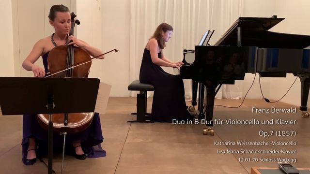 Franz Berwald: Duo B-Dur für Violoncello und Klavier op. 7, 1.Satz: "Allegro ma non troppo" смотреть онлайн