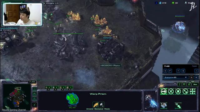 Starcraft 2 Indonesia Marine Hydra Vs carrier voidray 4v4 смотреть онлайн