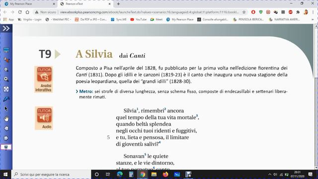 LC V sez. A - Leopardi (lezione di lunedì 09/11/2020) смотреть онлайн