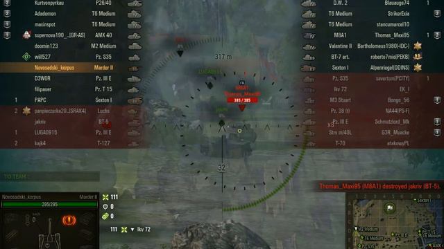 Serbia WOT, Marder II, TD Tier 3, in action смотреть онлайн