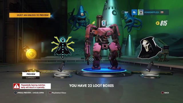 Overwatch Loot box opening смотреть онлайн
