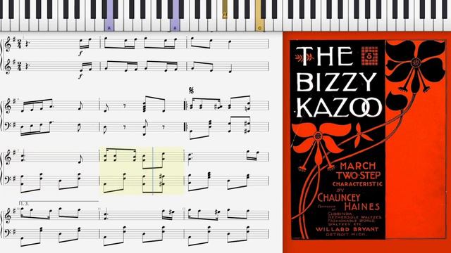 The Bizzy Kazoo by Chauncey Haines (Dorian Henry, piano rendition) смотреть онлайн