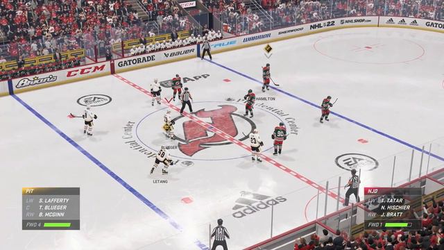 NHL 22 (PS5) - 2021-22 - Game 52 @ Devils