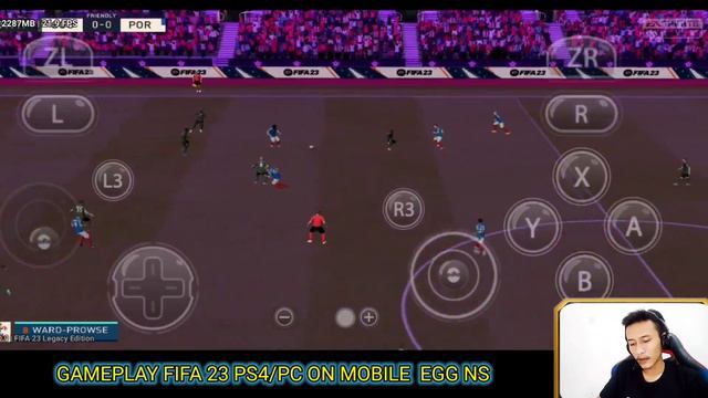 BEST SETTING 60fps! FIFA 23 EGGNS EMULATOR ANDROID MOBILE ON POCO X3 PRO SNAPDRAGON 860 смотреть онлайн