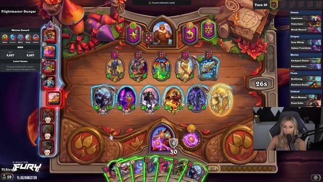 New Trick to Perma-Buff Undead! - Hearthstone Battlegrounds смотреть онлайн